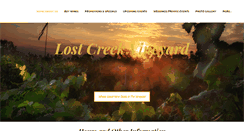 Desktop Screenshot of lostcreekvineyardmo.com